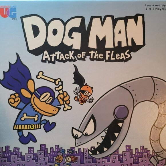 Dog Man Attack Of The Fleas Replacement Pieces Tool Tokens Circle Shrink Move - Picture 8 of 10